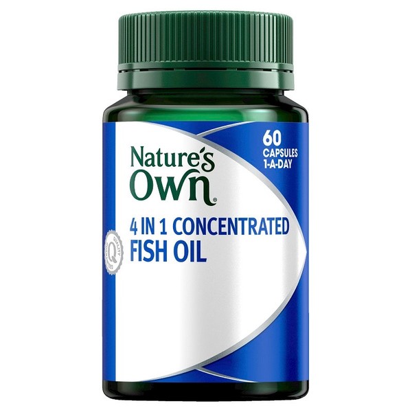 Nature's Own 4 in 1 Concentrated Fish Oil Cap X 60