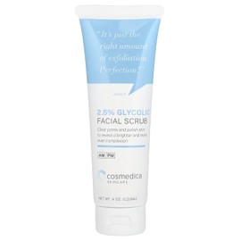 Cosmedica Skincare EXFOLIANTE FACIAL CON GLICOLICO AL 2.5. Elimina células muertas potente efecto despigmentantes. Con Acido glicólico , acido...     