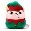 Puckator Squidglys Christmas Festive Friends Austin the Elf Plush Toy