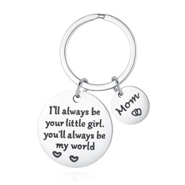 MAIBAOTA Mom Gifts from Daughter, Mothers Day Keychain Gifts for Mom, Mom Birthday Gifts Ideas, Best Mom Ever Keychain