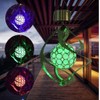 GFYWZ Wind Spinner Light Solar Garden Hanging Wind Chime Spiral
