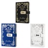 JunShop Lock Journal Diary Digital Password Notebook Leather Binder Diary