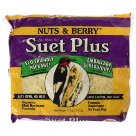Wildlife Sciences Suet Plus Nuts and Berry Blend Feeder