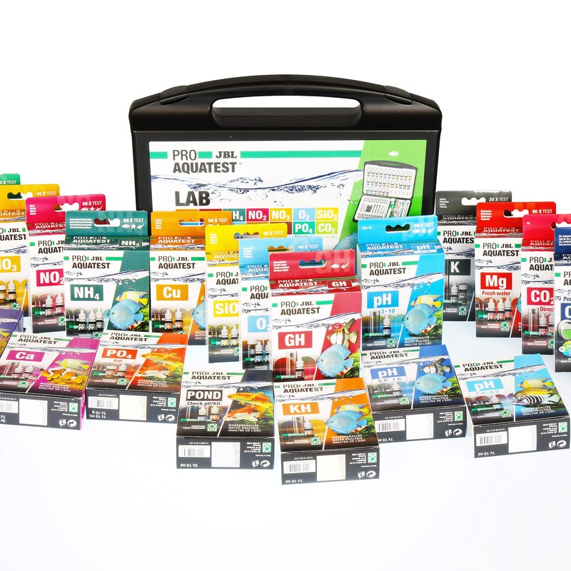 JBL ProAquaTest Combi Set Plus Fe Water Test Case With