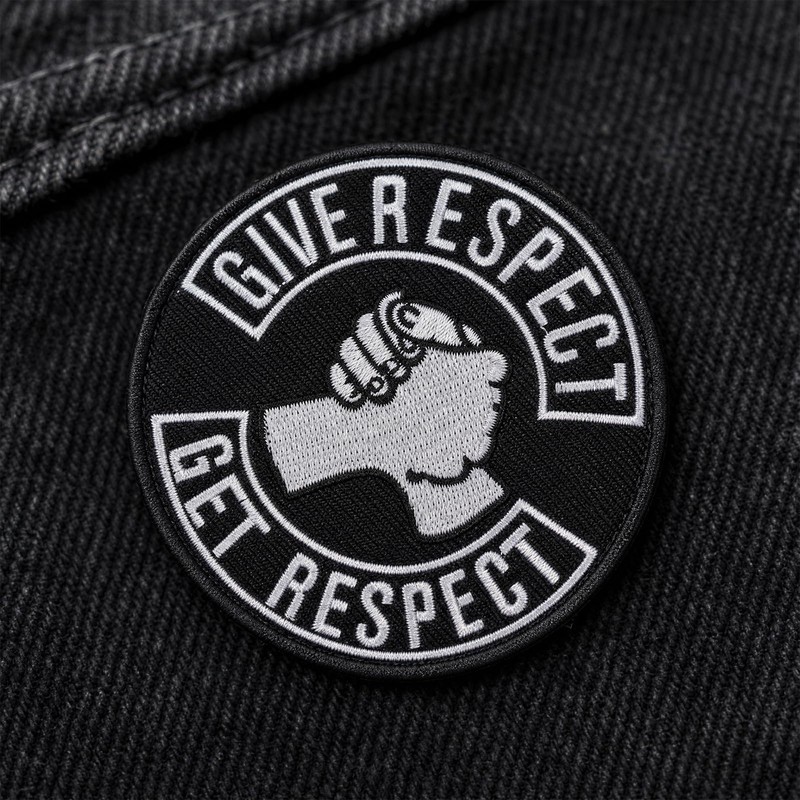 SLIAXINT 3 Pezzi Give Respect-Get Respect Toppa Tattica, Morale Patch,