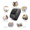GZGYNADAST Bluetooth Receipt Printer, 58mm Mini Thermal POS Printer Portable
