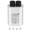 Tnisesm Microwave Capacitor 0.95uF 2100V, High Voltage Capacitor 1/4" Standard