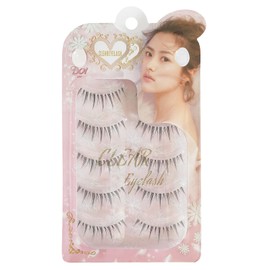 CLEAREYELASH False Eyelashes Natural 3D Matsuke Formula 5 Pairs (D01)