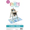 First Birthday Blue Balloons Highchair Kit - 1 Set -