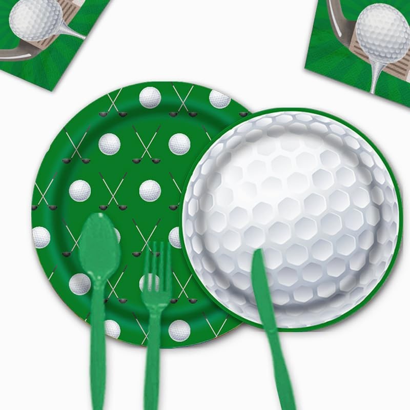 Golf Party Decorations for 16 Guests, Golf Party Supplies, Party