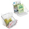 iDesign 3-Section Divided Packet Organizer for Kitchen and Pantry Storage