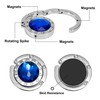 Jesustree Table Handbag Holder Hook, 6 Colours Gemstones Table Hooks,