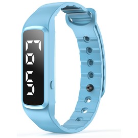 No Bluetooth No APP Fitness Tracker Watch Pedometer Calorie Counter Vibrate Alarm Fitness Watch IP65 Water Resistance Digital Watch