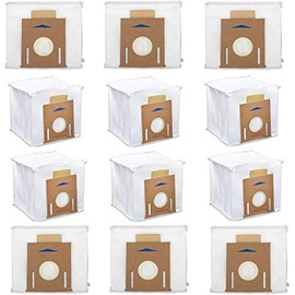 Mochenli 12 Pack Replacement Vacuum Filter Bags for Yeedi K781+, Ecovacs DEEBOT OZMO T8 AIVI T8 Max and Deebot N8 Pro+ Robot Vacuum Cleaner