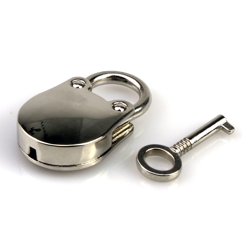 OZXNO 1PCS Vintage Mini Bear Padlock Key Lock Antique Style