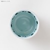 Minoru Pottery White Wave Whale Octagonal Teacup