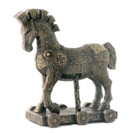 Unicorn Studios WU75720V4 The Trojan Horse Greek Sculpture