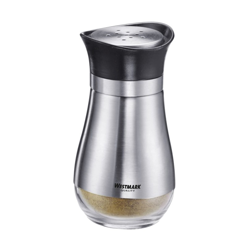 Westmark Pack of 2 Spice Shakers with Bottom Viewing Window,