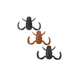 bottom up worm scooper frog daddy dark cinnamon blue flake