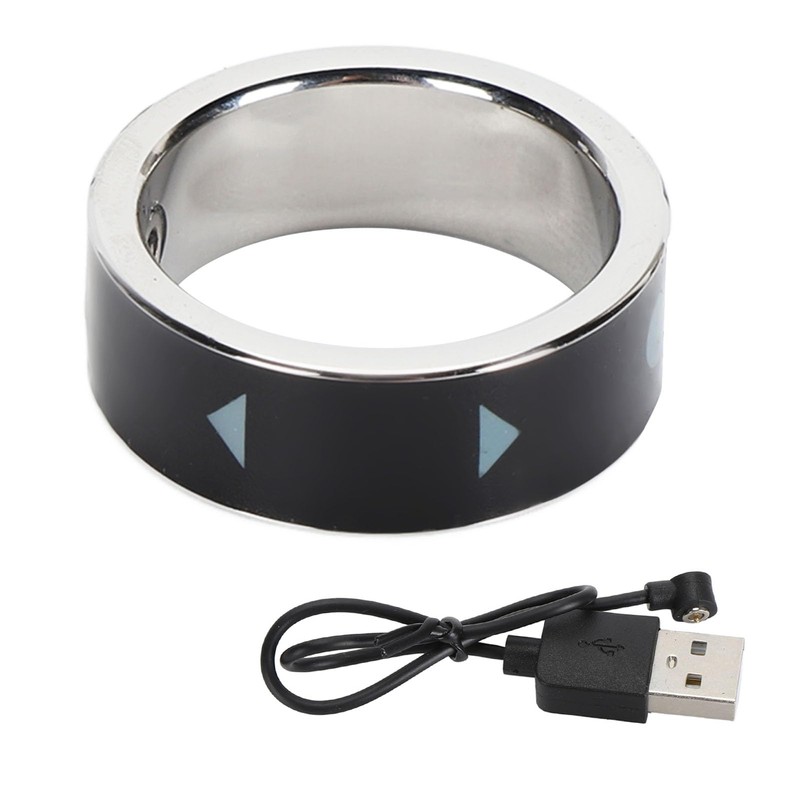 Smart Remote Scrolling-Ring, Wasserdichter One-Click-Foto-Seitenwender-Ring, Bluetooth-Magnetlade-Scrolling-Ring für TikTok, E-Reader (Größe