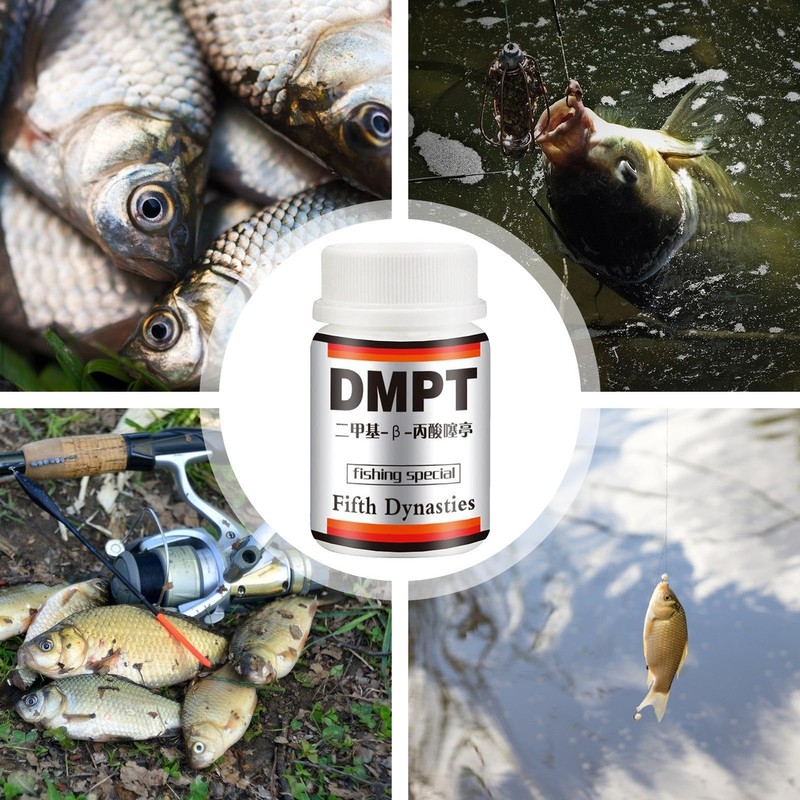 Fishing Bait Additive,60ml Fish Attractant Liquid DMPT Bait Attractant |