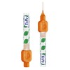 TePe Interdental Brush, Pack of 8, Orange, 0.02 inches (0.45