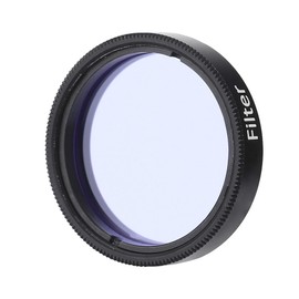 Eyepiece Filter, Sky Glow Filter, 1.25" Sky Glow & Moon Filter for Telescope Eyepieces, M28 Barrel Diameter 31.7mm/1.25in, Reduces Light Pollution (Light Purple)