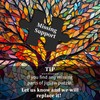 PICKFORU Stained Glass Puzzle Tree of Life Puzzles for Adults
