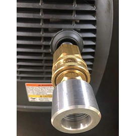 GenExhaust Compatible with Honda EU2200i/EU2000i Generator 1-1/2" Quick Disconnect Exhaust Extension Hardware only