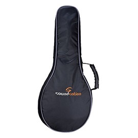 Soundsation pgb-10 My Mandolin Curved 28 x 26 x 19 + 9 Black/Grey