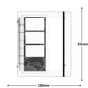 CRUX Skipeta Sticker Binder Black 133040