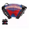 KFMX Mini Acordeon Infantil Juguete Para Niños Musica 7 Botones