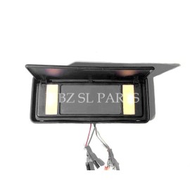 MBZ SL NEW Lighted BLACK Sun Visor Vanity Mirror MBZ R107 560SL W123 W126 560SE,SEC