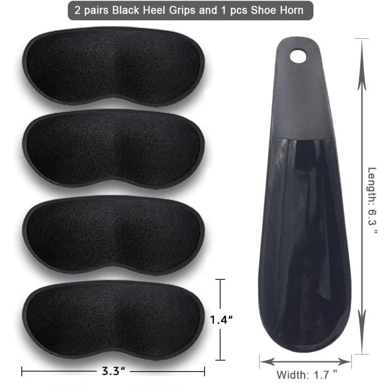 Dr.foot Heel Grips For Men And Women, Self-adhesive Heel Cushion