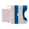 Monoprice Cat6 RJ45 Toolless Twist Lever 180-Degree Keystone