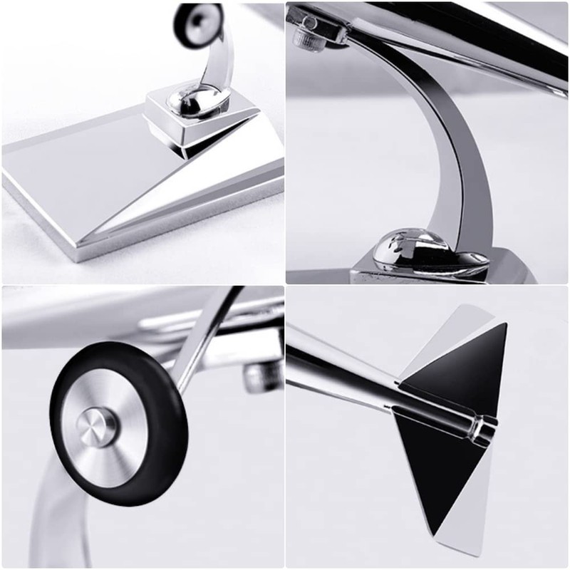 MagicTech Solar Panel Power Windmill Propeller Car Ornaments Kirksite Material