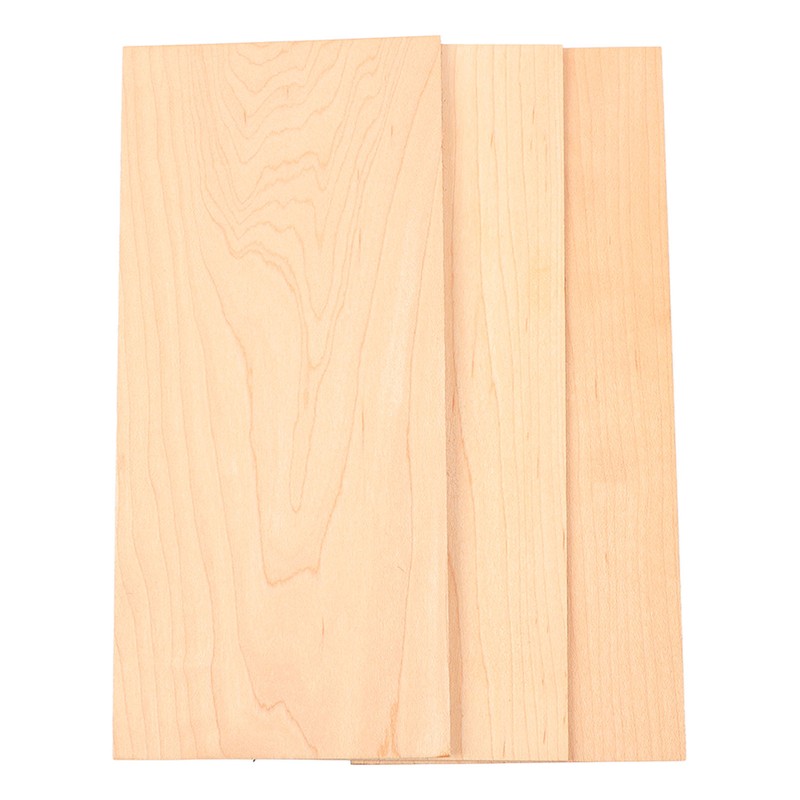 3PCS Guitar Neck Shim Set Maple Wood Guitar Gasket Plates