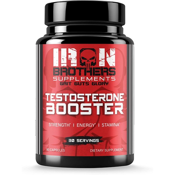 Testosterone Booster for Men - Estrogen Blocker - Supplement Natural Energy, Strength & Stamina - Lean Muscle Growth - Promotes Fat Loss - Increase Male Performance