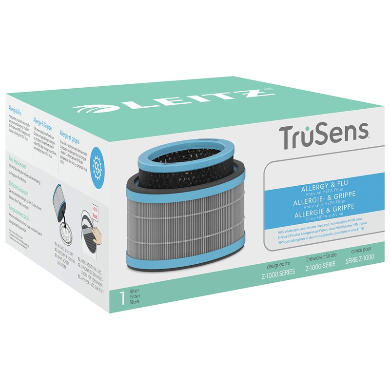 Leitz Trusens Allergy and Flu Replacement Anti-viral 3-in-1 HEPA Filter