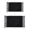 Jean Pierre – Ricardo Bath Mats, Set of 2 Woven