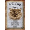 FEMER Tin Sign with Saying 20 x 30 cm Selkirk