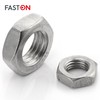 FASTON Hex Nuts M3 Low Shape Stainless Steel A2 V2A