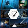 Diving Flashlight IPX8 Waterproof Underwater 328ft 5000LM Super Bright Underwater