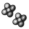 5-Head Electric Shaver Replacement Blades, 2-Pack 5D Floating Razor Heads