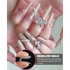 CULEB Dual Nail Forms Set, 4 Style 12 Sizes Nail