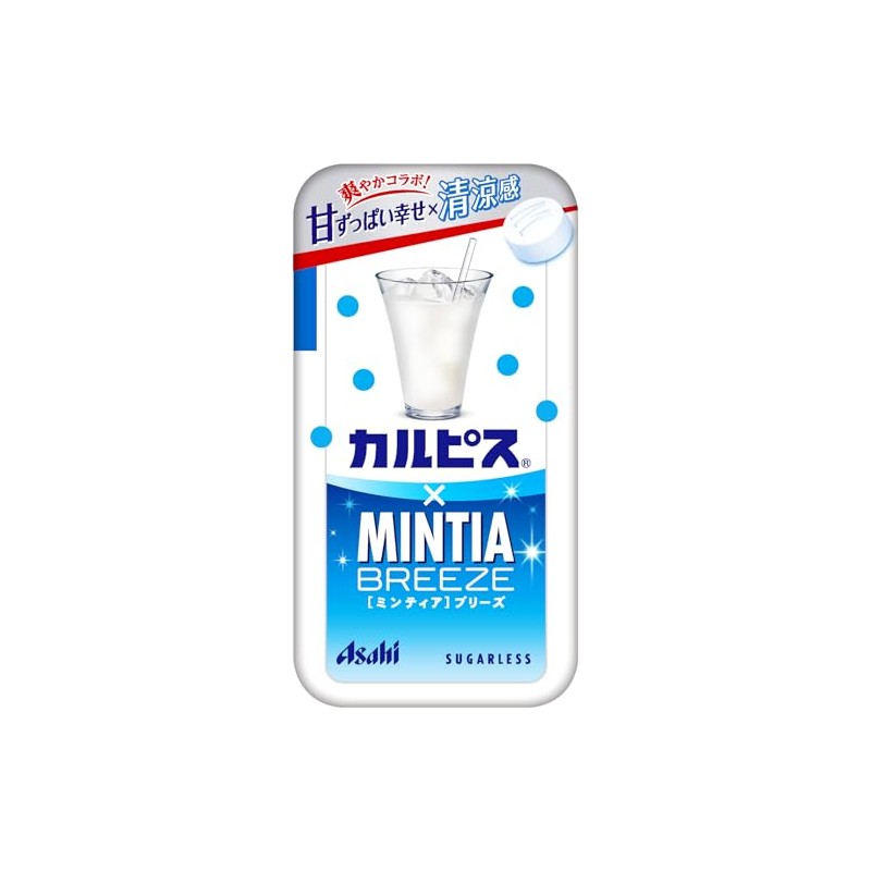 Asahi Group Foods (Calpis) x Mintia Breeze, 30 Tablets x