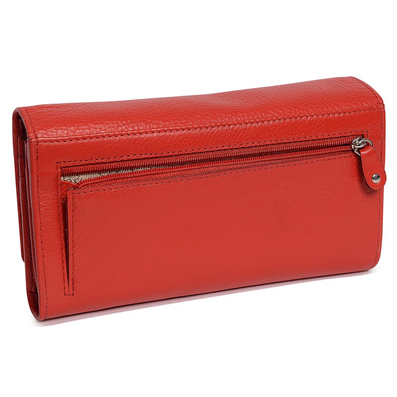 Saddler Womens Large Leather Wallet Credit Card Organiser Coin Purse