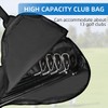 Scott Edward Portable Golf Sunday Carry Bag, Lightweight Waterproof Pencil