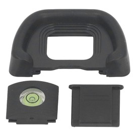 DK-31 Eyepiece Eyecup, ABS Viewfinder Eye Cup Replacement for Nikon D780, with Leveler and Hot Shoe Cover