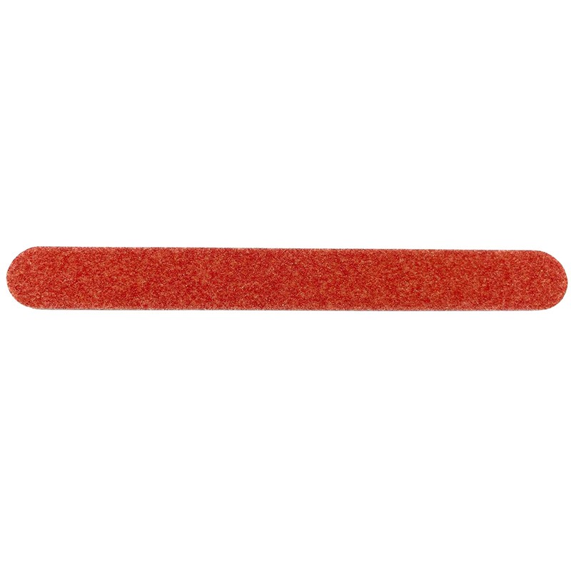 Soft Touch Nail File, Extra Coarse 80 Grit, Durable Red